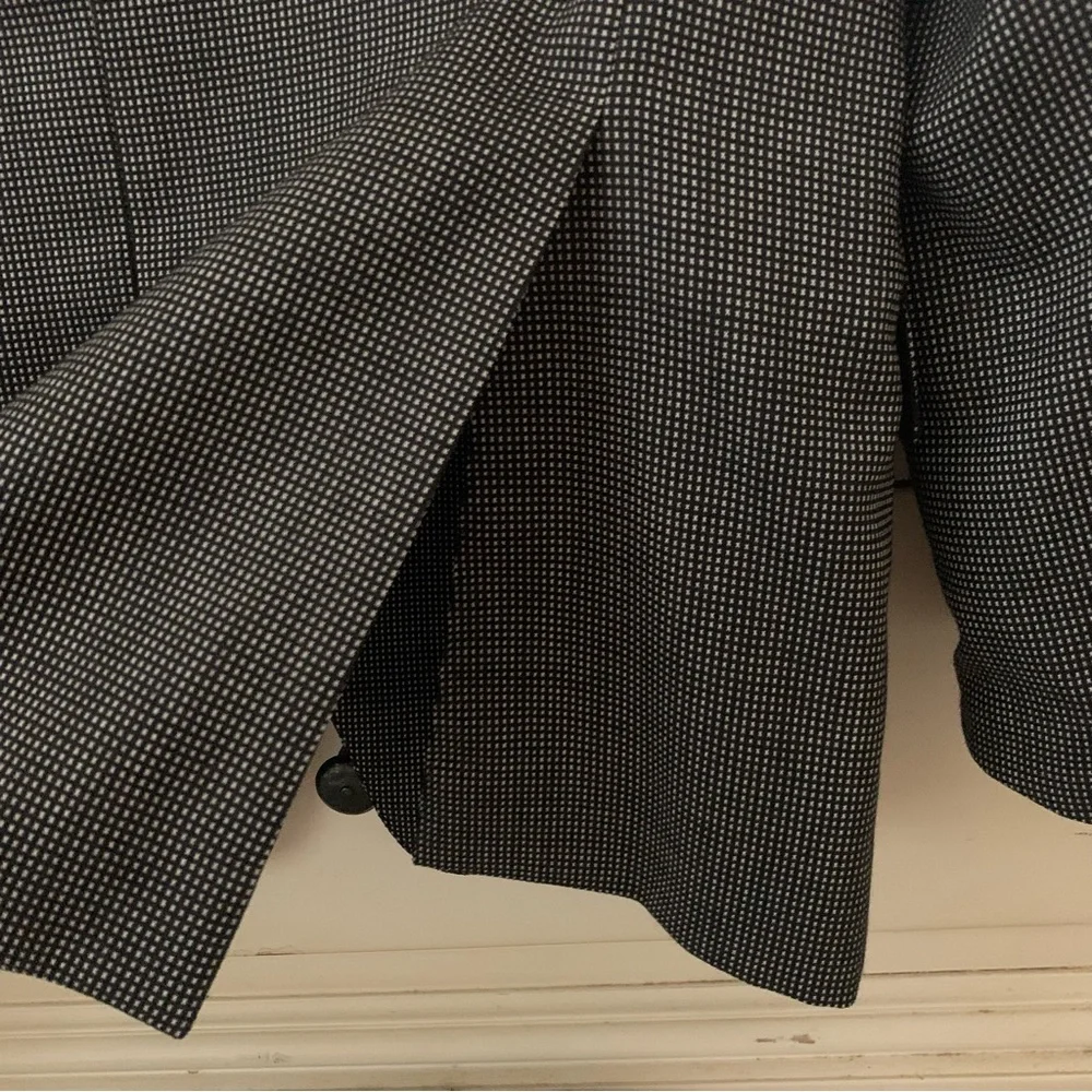Versace Collection Black Wool Blazer